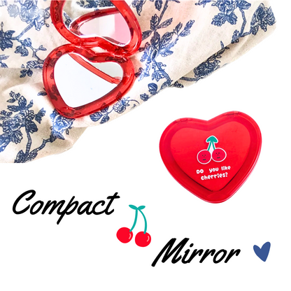 🍒 Compact Mirror ♥️ - Rivvy Momo