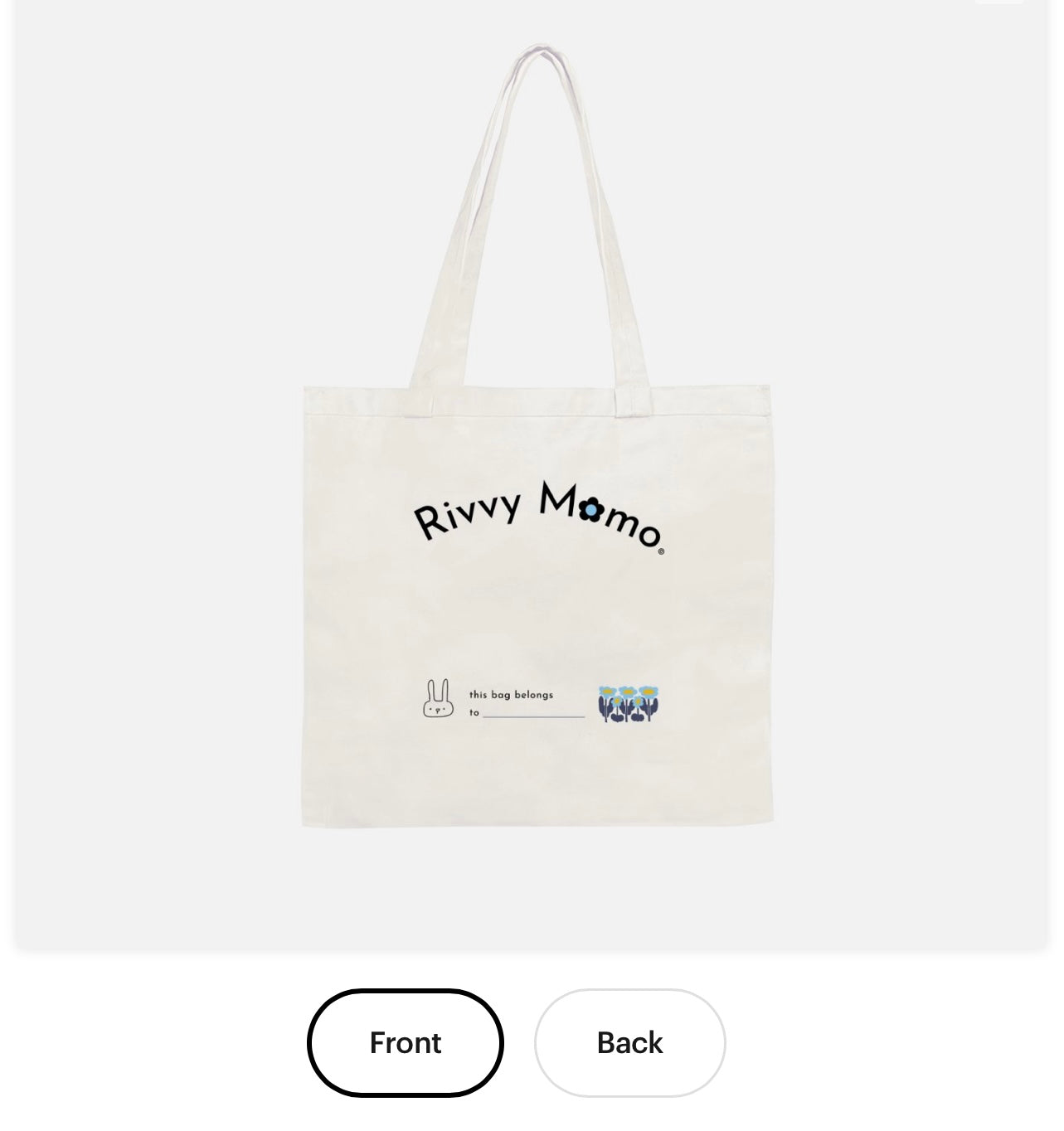 [LIMITED] Rivvy Momo Tote Bag