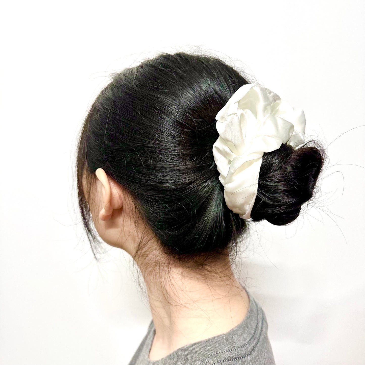 Jumbo Satin Scrunchies - Rivvy Momo