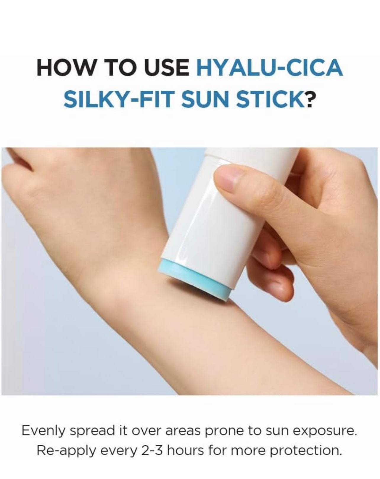 Madagascar Centella Hyalu-Cica Silky-Fit Sun Stick - Rivvy Momo