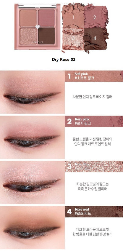 Better than Eyes Palette - Dry Rose - Rivvy Momo