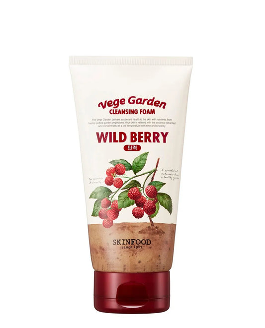 Vege Garden Cleansing Foam Wild Berry 150ml - Rivvy Momo