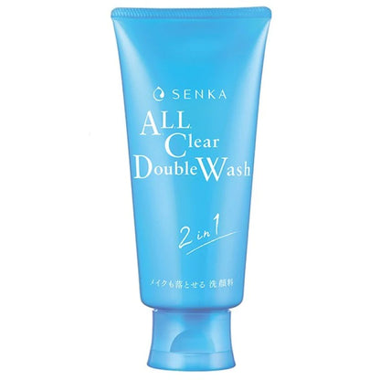 Senka All Clear Double W Makeup Remover Face Wash - Rivvy Momo