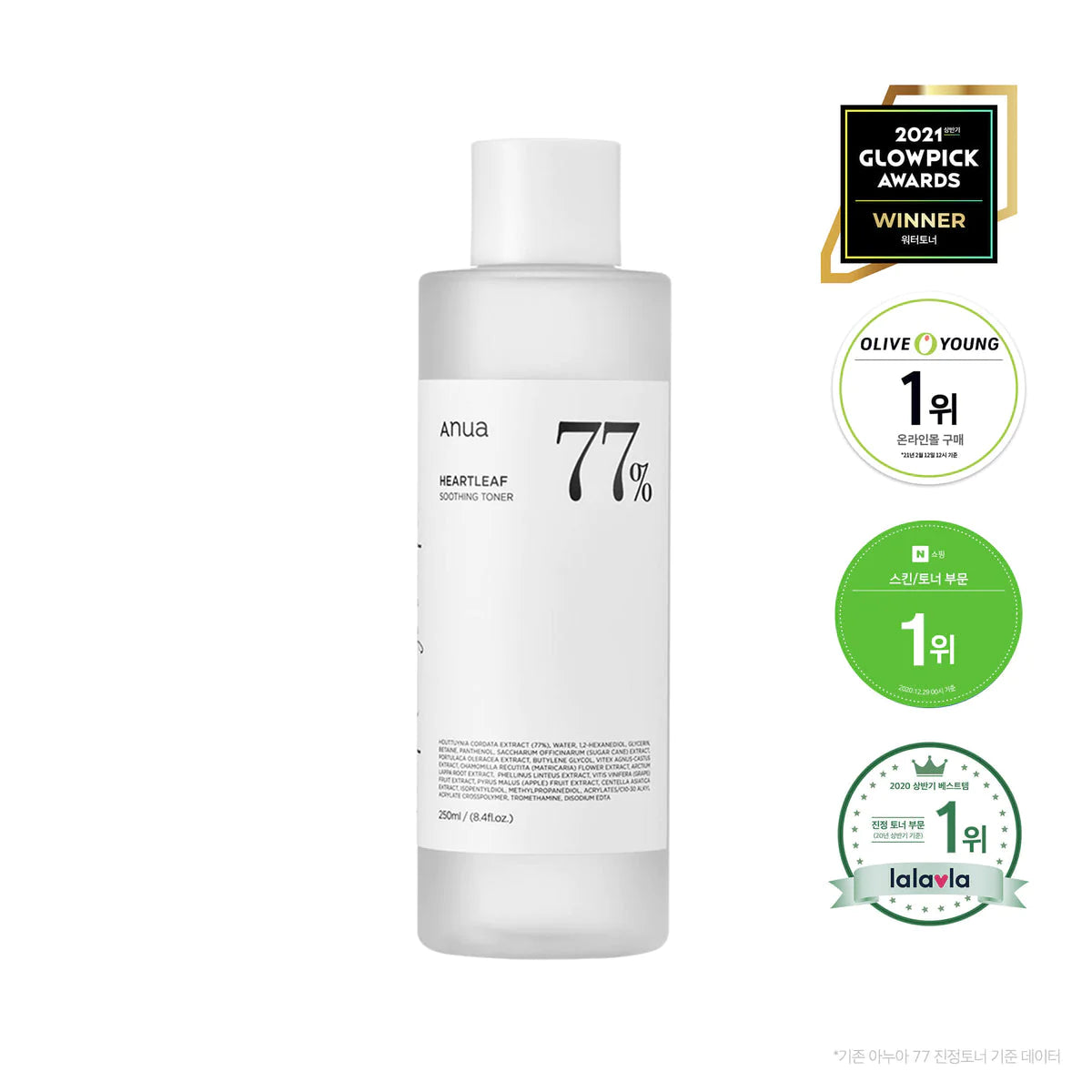 Anua Heartleaf 77% Soothing Toner 250ml - Rivvy Momo