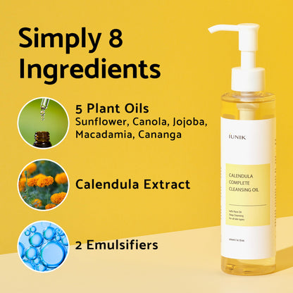 Calendula Complete Deep Vegan Cleansing Oil 200ml - Rivvy Momo