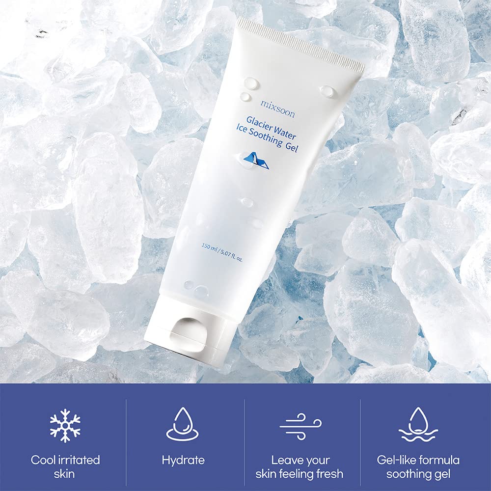 Glacier Water Ice Soothing Gel 150ml - Rivvy Momo