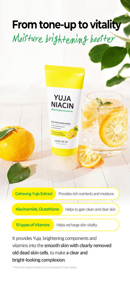 Yuja Niacin Brightening Peeling Gel 120ml - Rivvy Momo