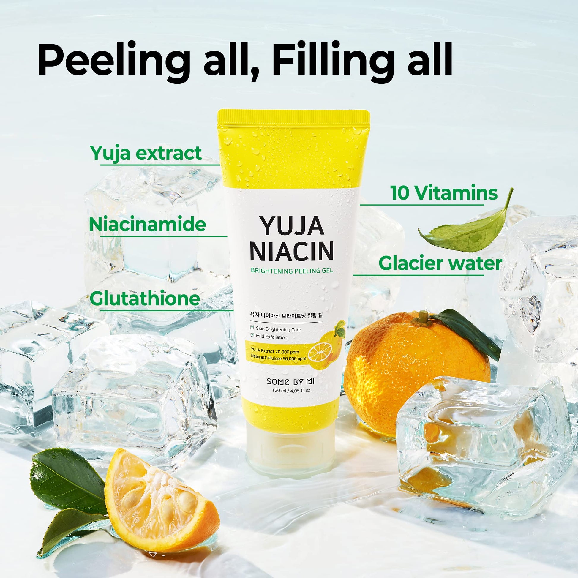 Yuja Niacin Brightening Peeling Gel 120ml - Rivvy Momo