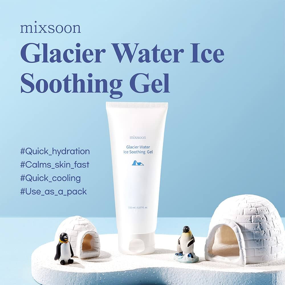 Glacier Water Ice Soothing Gel 150ml - Rivvy Momo